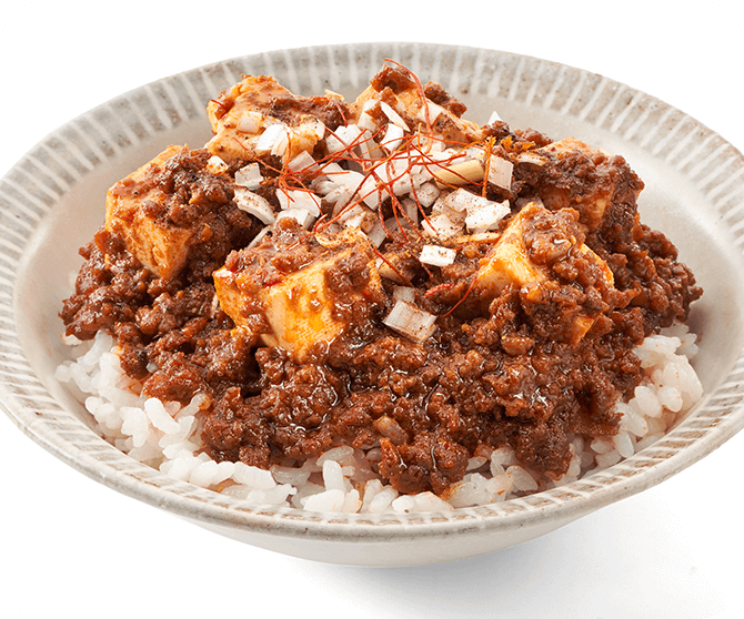 四川風麻婆豆腐丼